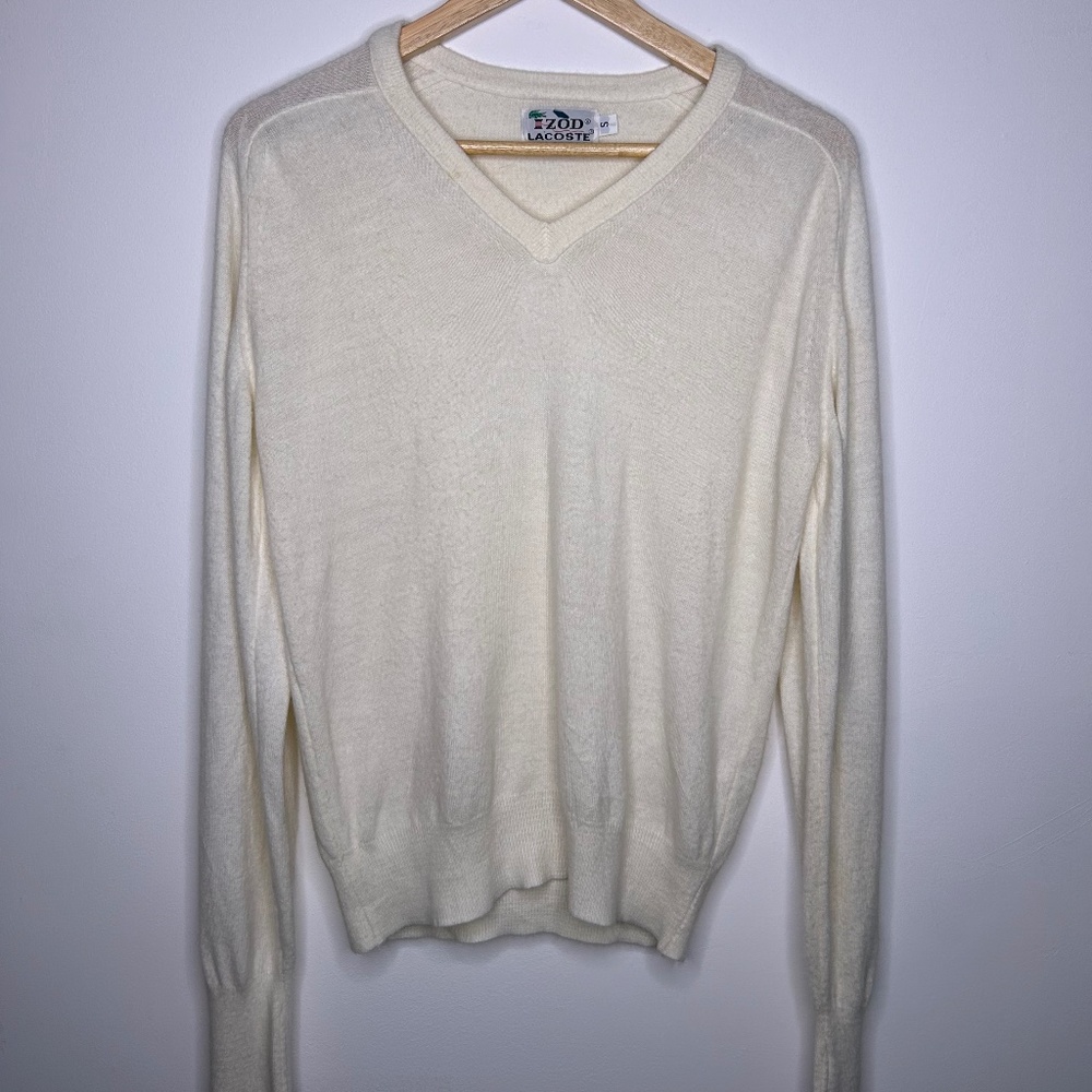 White Izod Lacoste sweater